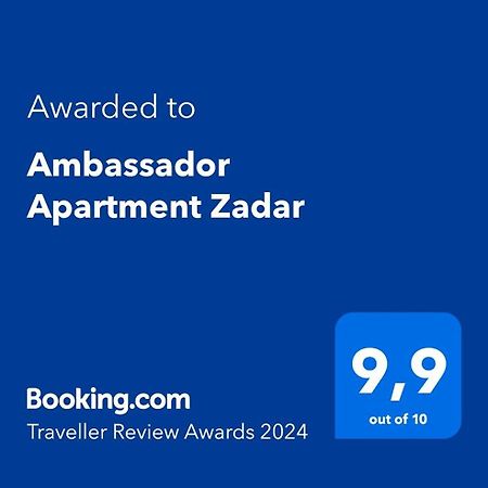 Ambassador Apartment Zadar Exteriör bild