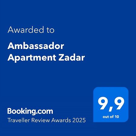 Ambassador Apartment Zadar Exteriör bild